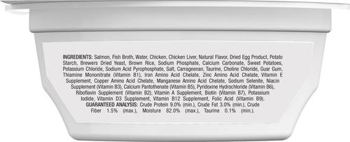 Show full view: Blue Buffalo Tastefuls Savory Singles Variety Pack Chicken Entrée Cuts in Gravy, 2.6-oz cup, case of 24 + Salmon Entrée Cuts in Gravy, 2.6-oz cup, case of 24 + Tuna Entrée Cuts in Gravy, 2.6-oz cup, case of 24 Adult Wet Cat Food slide 6 of 9