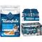 Show in main carousel: Blue Buffalo Tastefuls Chicken & Brown Rice Recipe Adult Indoor Dry Food, 15-lb bag + Tastefuls Tuna, Chicken, Fish & Shrimp Variety Pack Flaked Wet Food, 5.5-oz can, case of 24 + Tastefuls Natural Tender Morsels Chicken Entree Wet Cat Food, 5.5-oz can, case of 12 slide 1 of 9