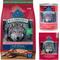 Show in main carousel: Blue Buffalo Wilderness Variety Pack: Salmon Recipe Adult High-Protein Grain-Free Dry Food, 24-lb bag + Salmon & Chicken High-Protein Grain-Free Adult Canned Food, 12.5-oz, case of 12 + Trail Treats Grain-Free Salmon Biscuits Dog Treats, 24-oz bag slide 1 of 9