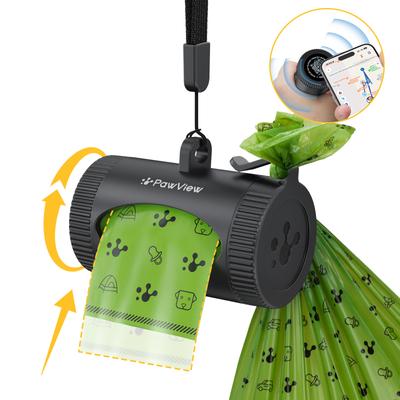 Show full view: Pawview Smart Holder with Dog Poop Bags Dispenser, Lavender scent, 15 bags, Black slide 1 of 11