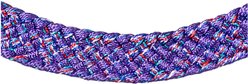 Tough1 Premium Mule Tape Funfetti Horse Halter with Lead, Purple, Horse slide 2 of 2