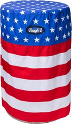 Tough1 600D 55-gal Horse Barrel Cover, Stars/Stripes, 3 count