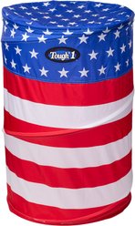 Tough1 Perfect Turn Collapsible Horse Barrel, Stars/Stripes, 36 x 22.5-in, 3 count