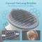 Show in main carousel: Yafylly Short & Long Haired Detangling Cat Brush, Gray, Small slide 5 of 10