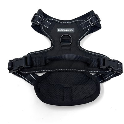Eddie Bauer Eddie Bauer Comfort Dog Harness, Black, X-Large: 31-in chest