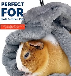 KNUTI Bird Corner Fleece Bird Blanket, Gray, Large: 8-in slide 2 of 7