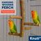 Show in main carousel: KNUTI Hanging Natural Wood Bird Perch with 4 Branches, Wood, Medium slide 2 of 9