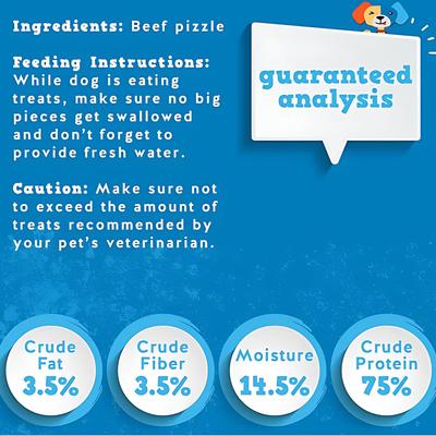 Show full view: Jack & Pup Odor-Free Jumbo Beef Bully Sticks 6-in Dog Chew, 3 count slide 5 of 8