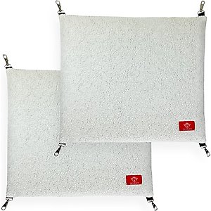 One for Pets Portable Kennel Sherpa Add-on Hammock, Cream, 2 count