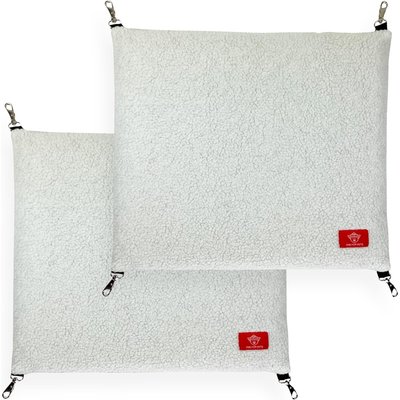 One for Pets One for Pets Portable Kennel Sherpa Add-on Hammock, Cream, 2 count