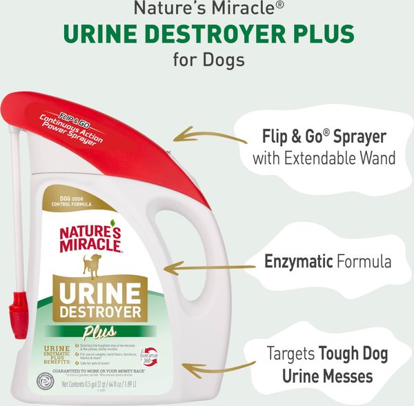Show full view: Nature's Miracle Pet Urine Destroyer Plus, 64-oz slide 3 of 9