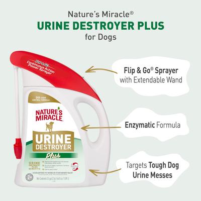 Show full view: Nature's Miracle Pet Urine Destroyer Plus, 64-oz slide 3 of 9