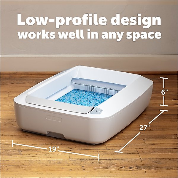 Show full view: PetSafe ScoopFree Crystal Plus Self-Cleaning Cat Litter Box slide 6 of 10