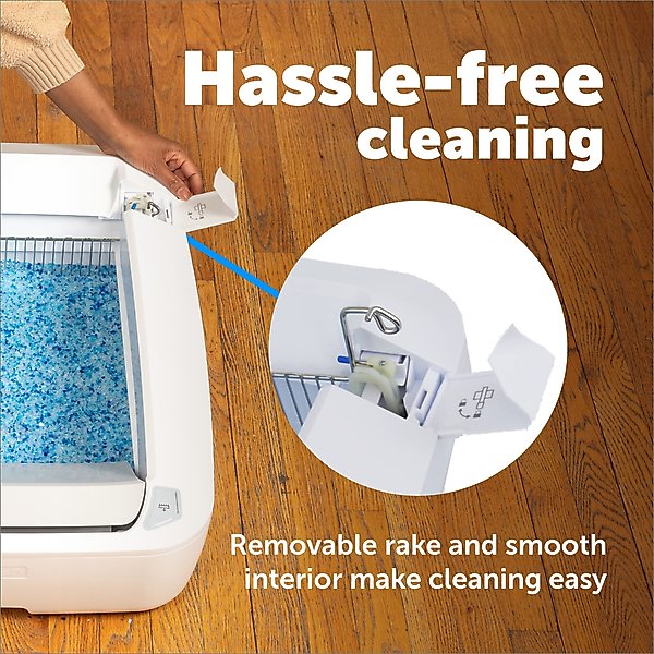 Show full view: PetSafe ScoopFree Crystal Plus Self-Cleaning Cat Litter Box slide 7 of 10