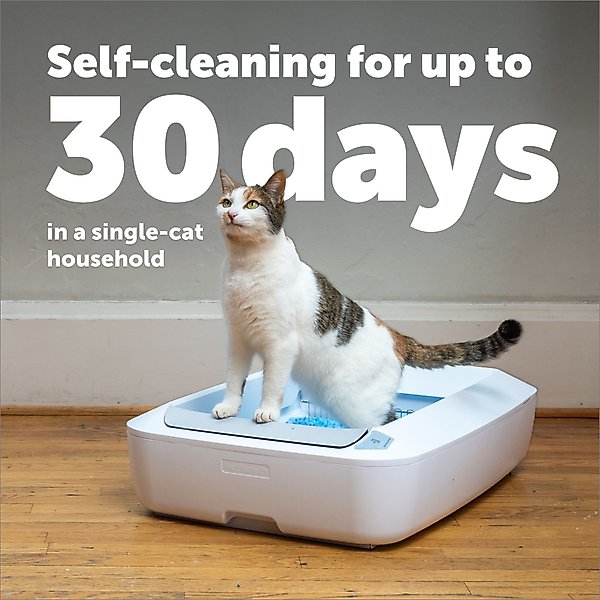 Show full view: PetSafe ScoopFree Crystal Plus Self-Cleaning Cat Litter Box slide 2 of 10