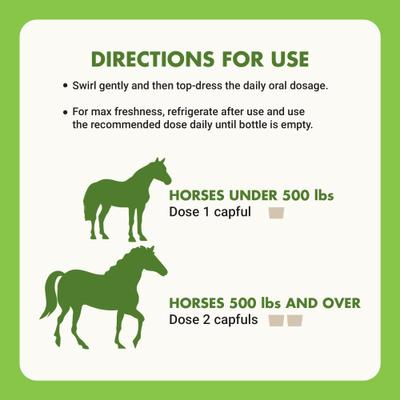 Show full view: Liquid-Vet Hock & Joint Support Peppermint Flavor Liquid Horse Supplement, 32-fl oz bottle slide 7 of 10