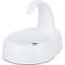Show in main carousel: TRIXIE Curved Stream Cat & Dog Water Fountain, White, 84.5-oz slide 1 of 10