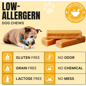 Tibetan Dog Chew Small Breed Grain-Free Dog Treats, 3.5-oz pouch