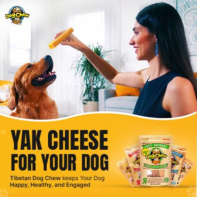 Show full view: Tibetan Dog Chew Small Breed Grain-Free Dog Treats, 3.5-oz pouch slide 4 of 11