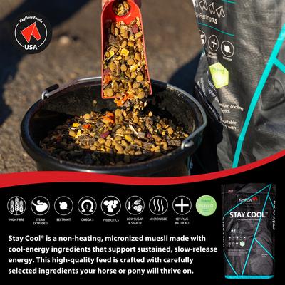 Show full view: Keyflow Feeds Stay Cool Low Sugar & Low Starch Horse Feed, 33-lb bag slide 3 of 6