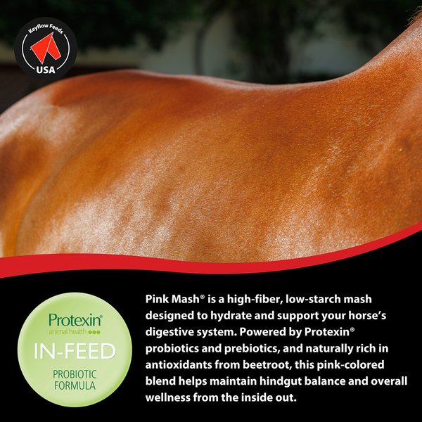 Show full view: Keyflow USA Pink Mash Low Sugar & Low Starch Horse Feed, 33-lb bag slide 6 of 7
