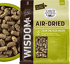 Earth Animal Wisdom From the Seed Recipe Premium Plant-Based Natural Air-Dried Dog Food, 32-oz bag