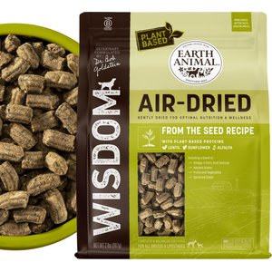 Earth Animal Wisdom From the Seed Recipe Premium Plant-Based Natural Air-Dried Dog Food, 32-oz bag