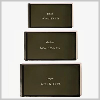 Show full view: Hiddin Overflow Dog Feeder Tray, Bronze, Large slide 5 of 6