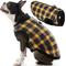 Show in main carousel: Gooby Fashion Check Dog Vest, Yellow, Medium slide 1 of 5