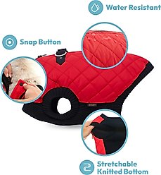 Gooby Fashion Dog Vest, Violet, Small slide 2 of 5