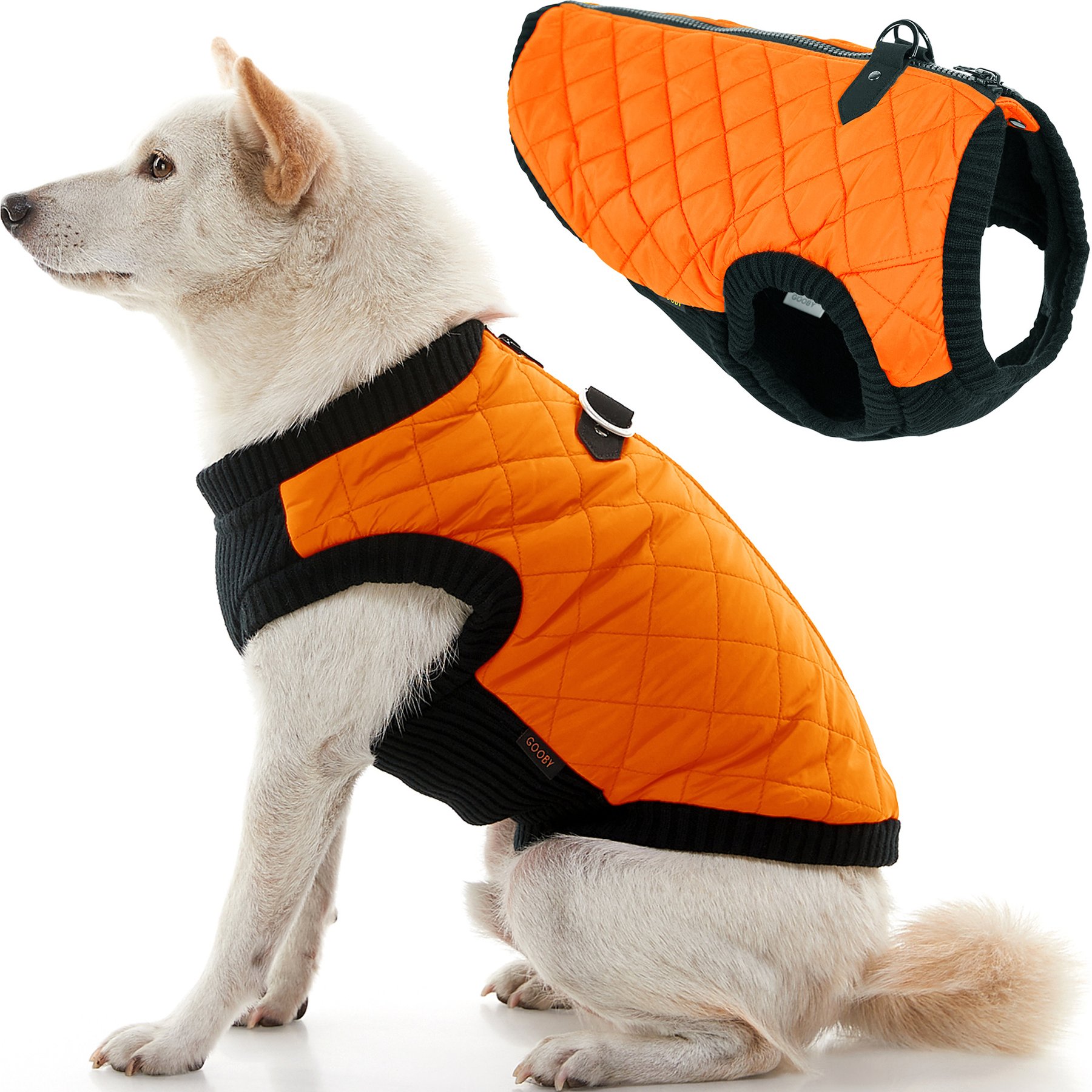 Gooby Fashion Dog Vest, Orange, X-Large