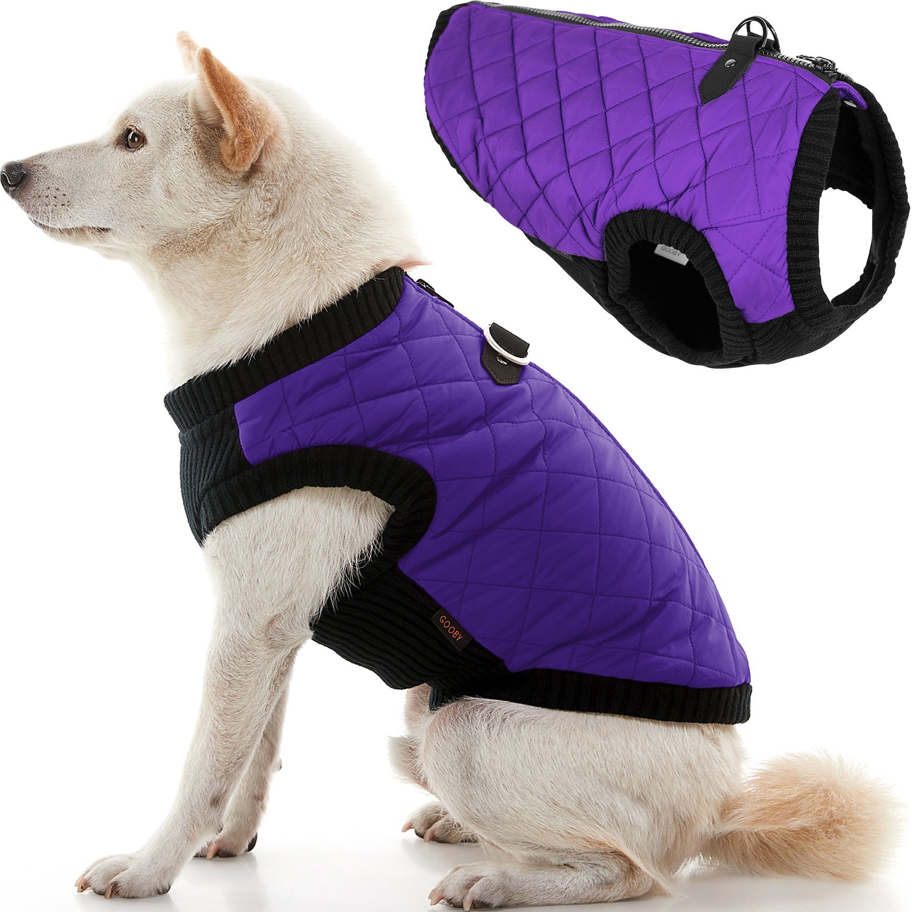 Gooby Fashion Dog Vest, Violet, Large