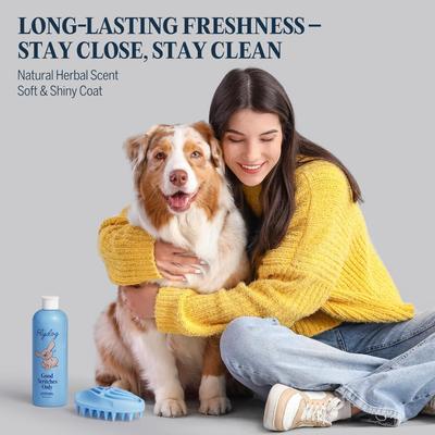 Show full view: Flydog Good Scritches Only Anti-Itch Dog Shampoo with Brush Grooming Kit, 13.5-fl oz bottle slide 6 of 8