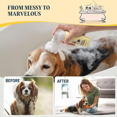 Show full view: Flydog Clean & Floofy Dog Dry Shampoo with Grooming Glove Kit, Lavendar Scent, 6.75-oz bottle slide 9 of 10