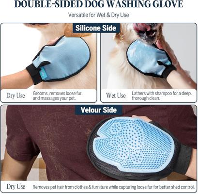 Show full view: Flydog Clean & Floofy Dog Dry Shampoo with Grooming Glove Kit, Lavendar Scent, 6.75-oz bottle slide 7 of 10