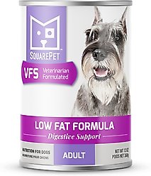SquarePet VFS Canine Low Fat Formula Wet Dog Food, 13-oz can, case of 12