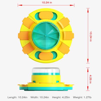 Show full view: HANAMYA Slower with Press Button Dog & Cat Feeder, Blue slide 10 of 11