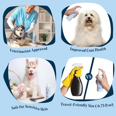 Show full view: Flydog So Fetch Leave-In Pet Detangling Spray, 6.75-fl oz bottle slide 7 of 9