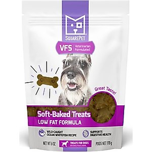 SquarePet VFS Canine Low Fat Formula Dog Treats, 6-oz bag