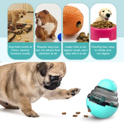 Show full view: HANAMYA Interactive Food/Treats Dispensing Dog Toy, Blue slide 3 of 10