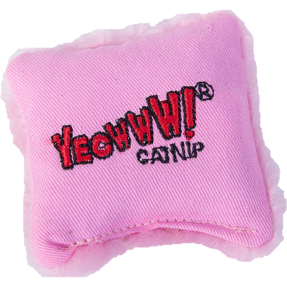 Yeowww! Catnip Pillows Cat Plush Toy, Pink