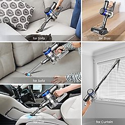 INSE S9 Cordless Stick Vacuum Cleaner, Blue slide 2 of 8