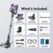 Show in main carousel: INSE S10 6-in-1 Cordless Stick Vacuum, Purple slide 8 of 9