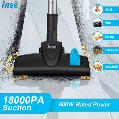 Show full view: INSE 18kPa 3-in-1 Corded Stick Vacuum, Blue slide 2 of 8