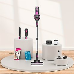 INSE N5T 6-in-1 Cordless Stick Vacuum, Rose Red