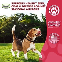Liquid-Vet Itch & Allergy Support Chicken Flavor Dog Supplement, 32-fl oz bottle slide 2 of 8