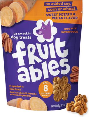 Show full view: Variety Pack - Fruitables Pumpkin & Banana Flavor Dog Treats, Pumpkin & Cranberry & Sweet Potato & Pecan Flavors slide 6 of 11