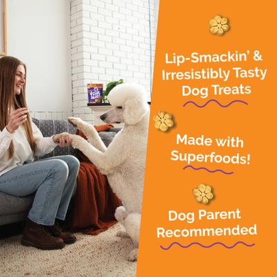 Show full view: Variety Pack - Fruitables Pumpkin & Banana Flavor Dog Treats, Pumpkin & Cranberry & Sweet Potato & Pecan Flavors slide 8 of 11