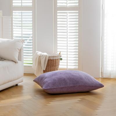 Show full view: Allisandro Wear-Resistant Sherpa Orthopedic Pillow Dog Bed, Purple, Large slide 4 of 11