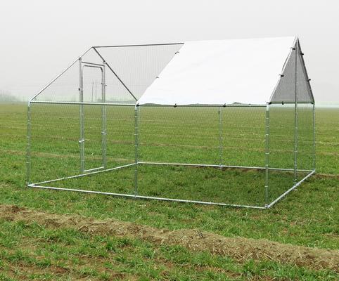 Show full view: RYPetmia Outdoor Metal Chicken Coop, 35 Chicken Capacity slide 4 of 9